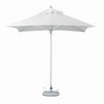 thumbnail image 1 of 8 ft. White Polyester Square Market Patio Umbrella, 1 of 1
