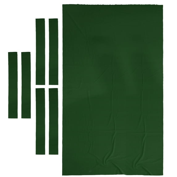 8 ft Wool Blend Billiard Pool Table Cloth Snooker Table Felt Accessory Green