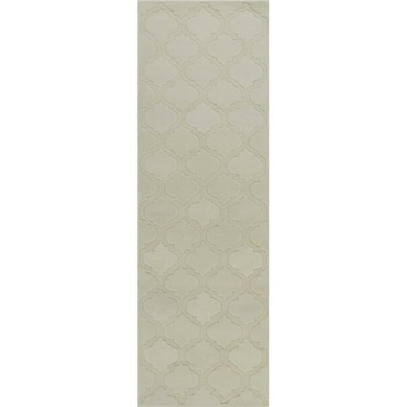 8 ft. x 10 ft. 6 in. Wool Grey Area Rug