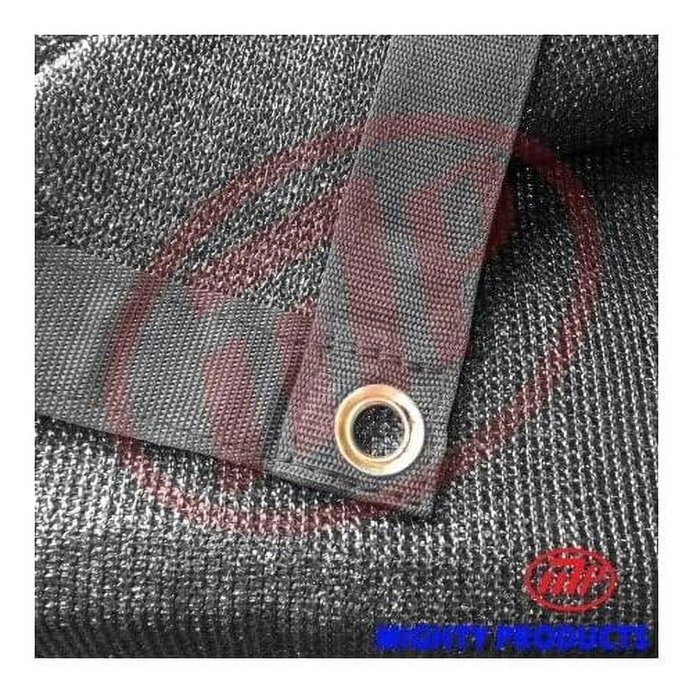 8 ft. x 16 ft. 90 Shade, Black Color Sun Shade, Rectangle or Square