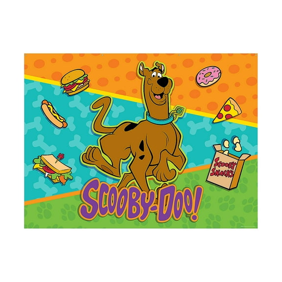 8 ft. x 6 ft. Scooby-Doo! Scooby Snacks Polyester Backdrop
