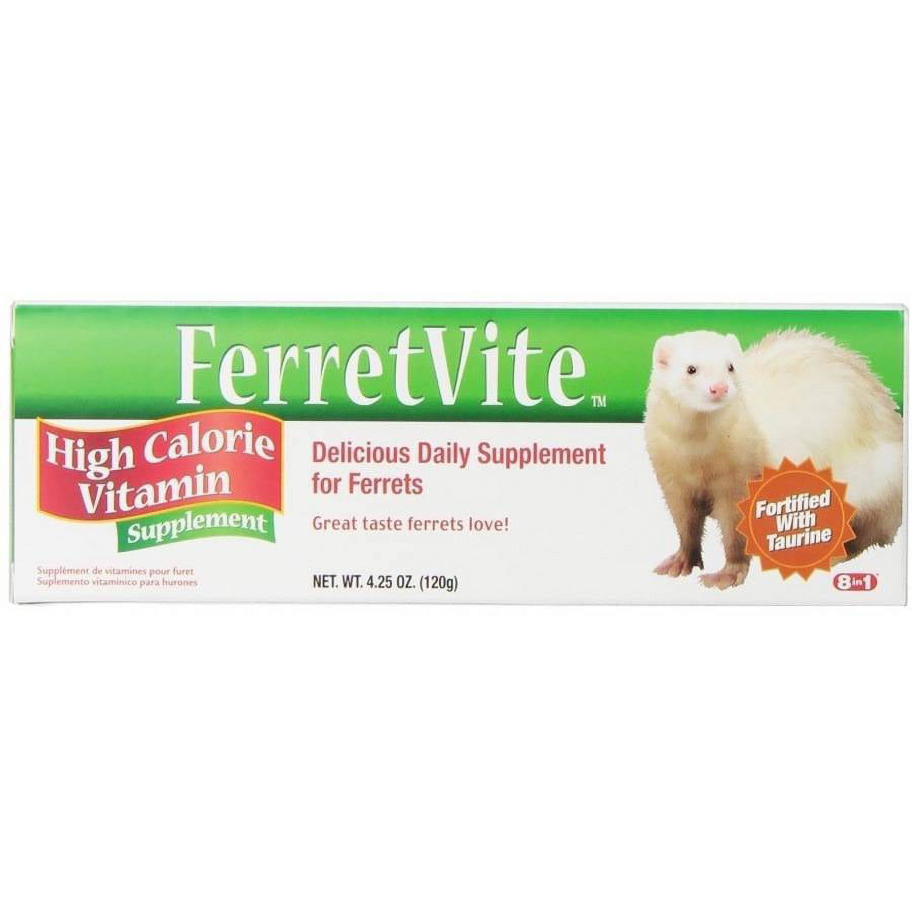 8 in 1 FerretVite High Calorie Vitamin Supplement for Ferrets 4.25