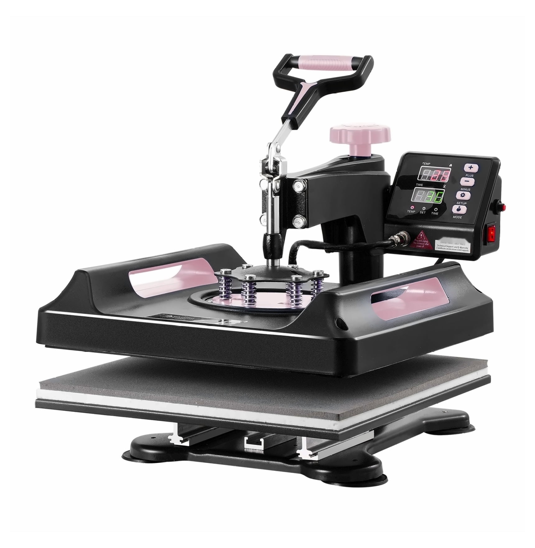 8 in 1 Heat Press Machine 15x15", 30oz Tumbler Press for T-Shirts, Hats, Mugs - Versatile DIY Heat Transfer Press