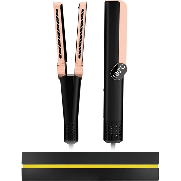 8-in-1 High-Speed Hot Air Styler with Rotatable Brush & Diffuser - 110,000 RPM Professional Frizz-Free Blow Dryer Brush for All Hair Types