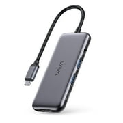 8-in-1 Massive Expansion USB-C 100W Power Delivery 2 USB-A 5Gbps Data Ports