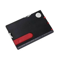 8-in-1 Multifunctional Tool Card | Stainless Steel Portable Combination Tool | Screwdriver Set with Letter Opener | Outdoor Survival & Office Gear