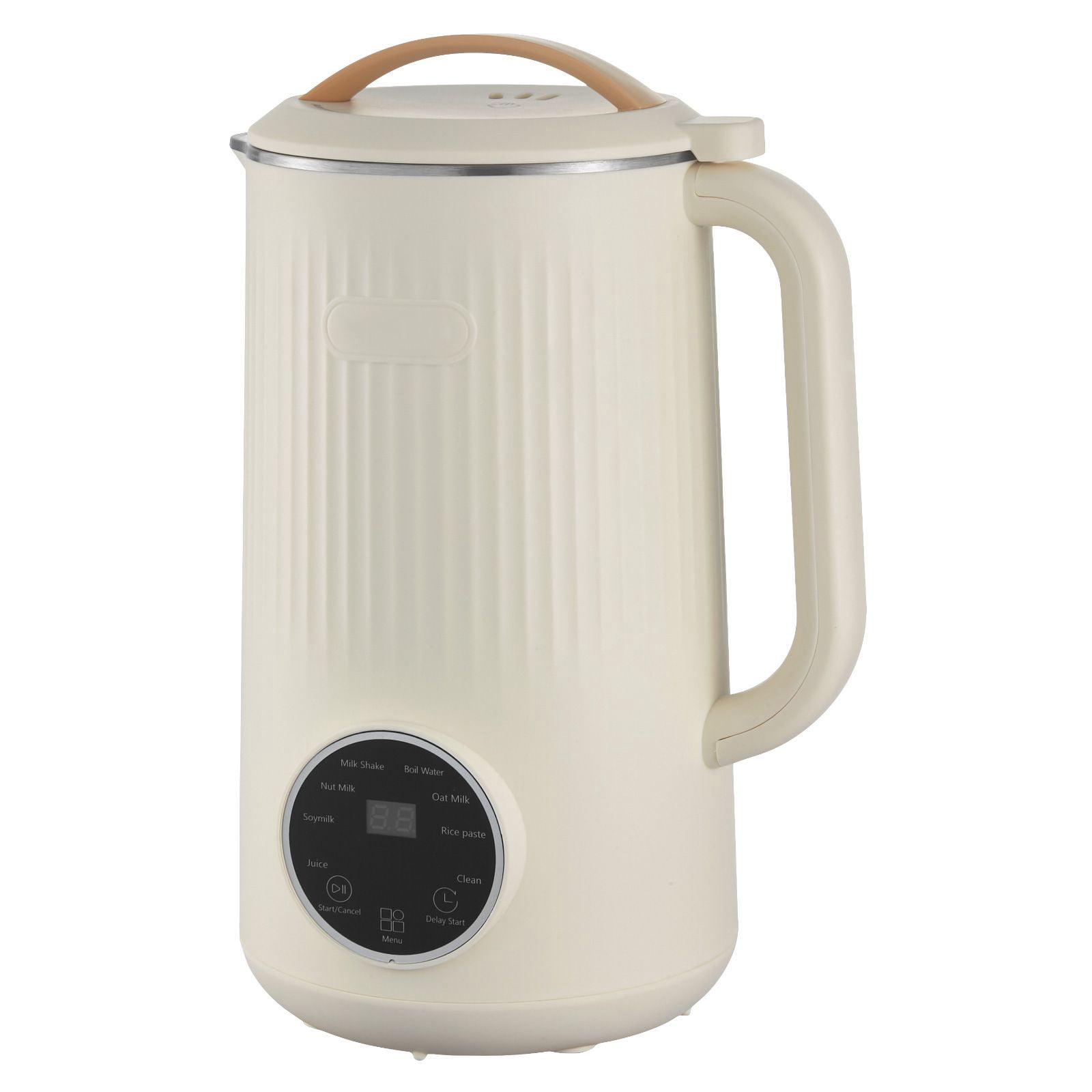 8-in-1 Nut Milk Maker 34 oz Capacity 10 Blades Soundproof Cover Self-Cleaning for Soy Almond Oat Milk