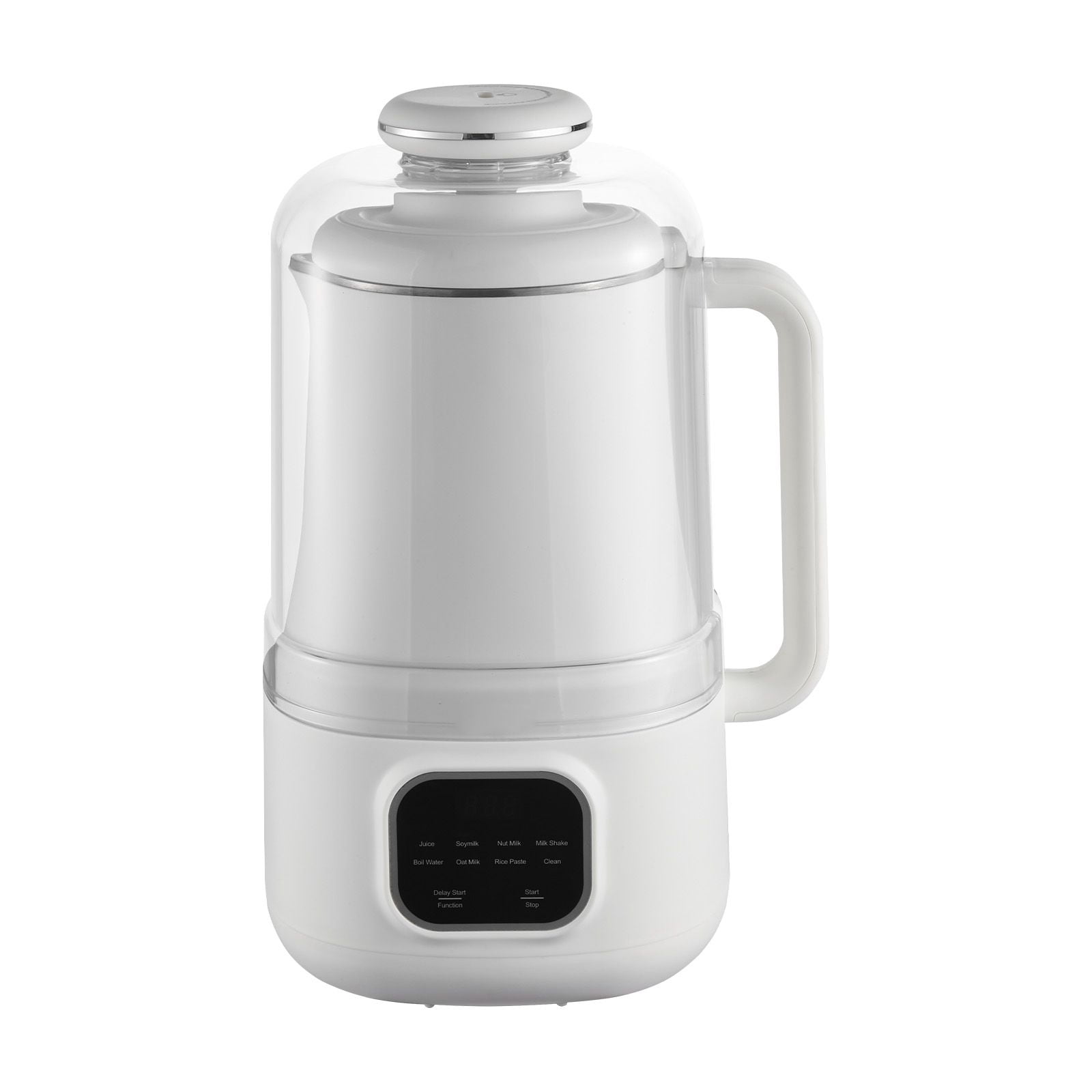 8-in-1 Nut Milk Maker Machine, 34oz Large Capacity, 10 Stainless Steel Blades, Self-Cleaning, Low Noise below 70dB, 12H Preset for Soy Milk Smoothie