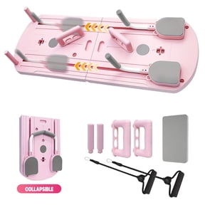 8-in-1 Pilates Board Core Trainer, Ab Workout & Waist Exercise Fitness Equipment