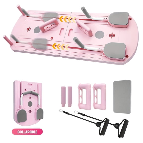 8-in-1 Pilates Board Core Trainer, Ab Workout & Waist Exercise Fitness Equipment