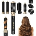 thumbnail image 1 of 8-in-1 Hair Styler & Hair Dryer Brush with HD Digital Display - 110,000 RPM High-Speed Negative Ion Multi-Styler for Fast Drying & Curling, 1 of 8