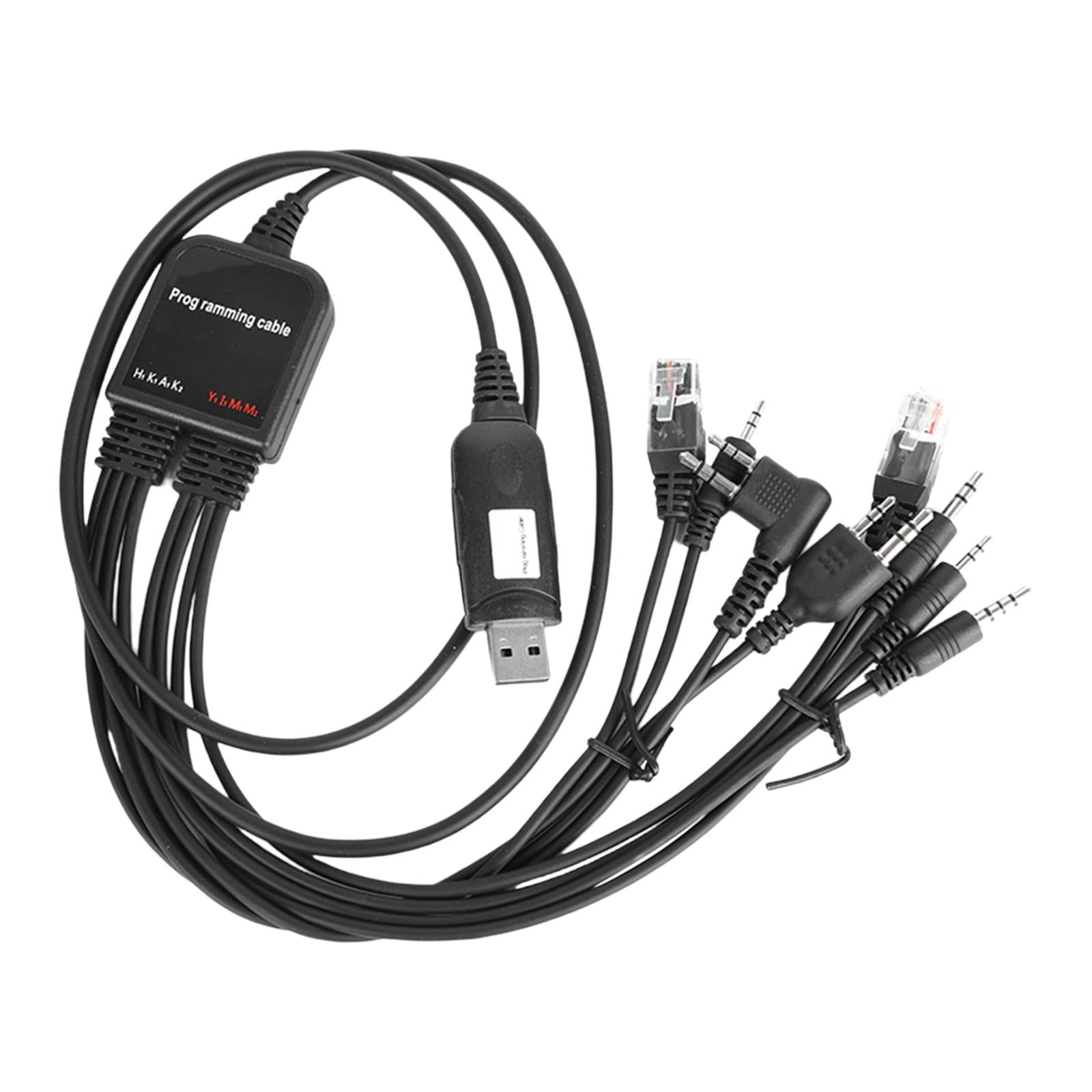 8 in 1 Programming Cable Professional Handy Mobile Radios for TC500 ...