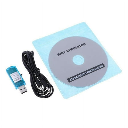 8 in 1 RC Simulator Cable USB Software Multi-function RC Flighting