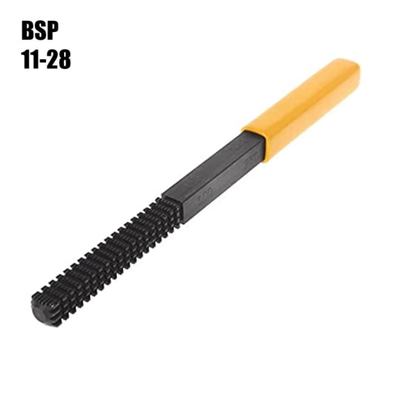 8-in-1 Thread Restorer File Set Metric Thread Repair File Cleans Damaged Threads 0.75-3 Mm DIY Hand Tools High Hardness Tools