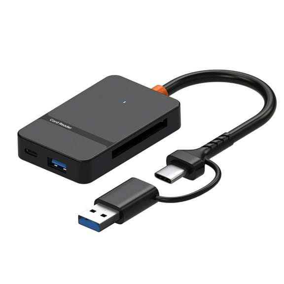 8 in 1 USB Type C and USB A Card Reader OTG Function for Phones Laptops Tablets