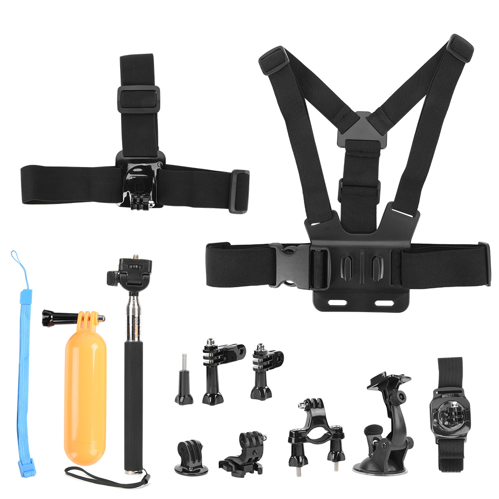 8 in 1 Universal Action Camera Accessories Kit for Gopro / Xiaoyi