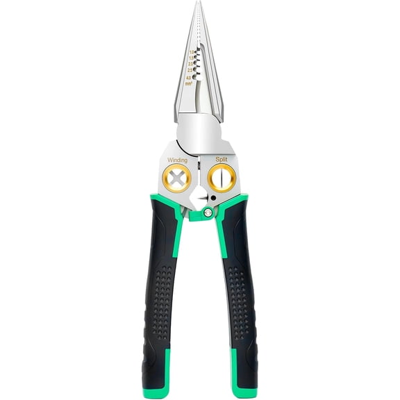 8-in-1 Wire Stripper, Multifunctional Wire Stripper Crimper Cable Cutter Pliers, Professional Wire Cutters Electrical Wire Crimper, Wiring Tools, Electrician, HVAC, Car Repair Tool