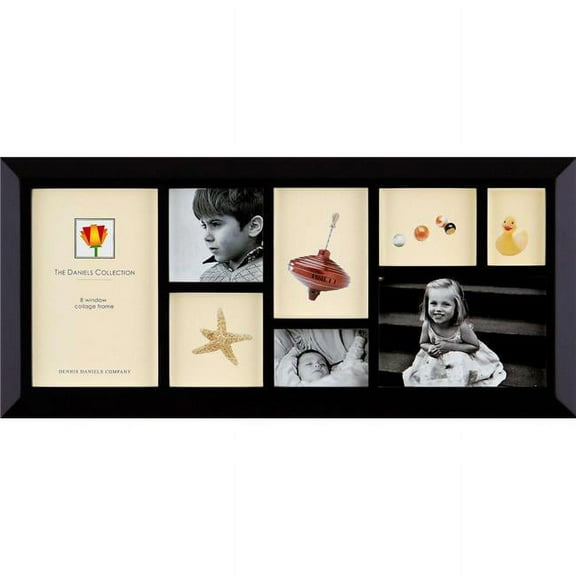 8-in-1 collage in black-ebony by Dennis Daniels