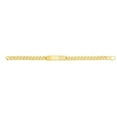 thumbnail image 1 of 8 in. 14K Yellow Gold Polished Mens Jewelry Bracelet with Lobster Clasp, 1 of 1