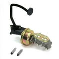 thumbnail image 1 of 8 in. 3 in. Pad Disk & Drum Round Single Brake Pedal Kit for 1941-1948 Ford Truck, Black, 1 of 1