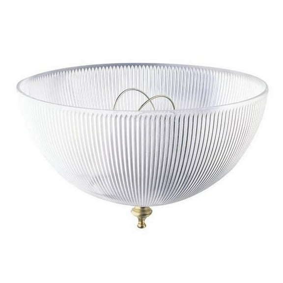 8 in. Acrylic Prismatic Dome Clip On Shade