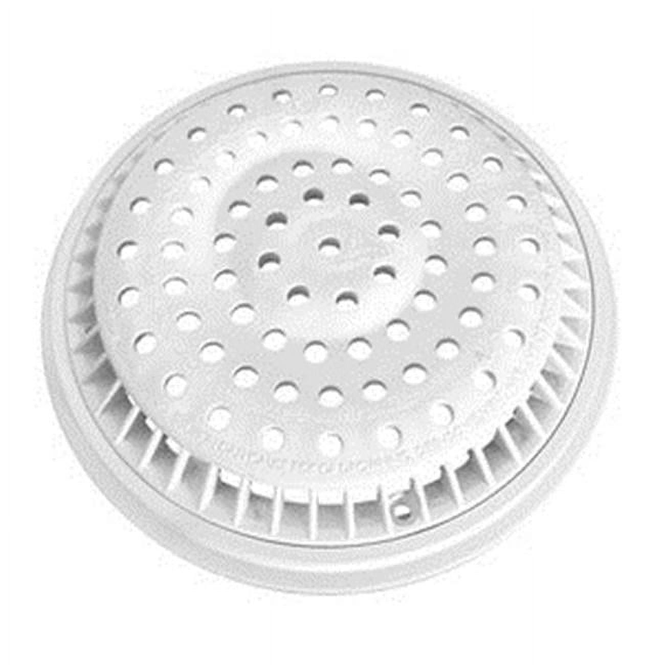 8 in. Anti Vortex VGB Compliant Drain Cover, White