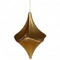 thumbnail image 1 of 8 in. Antique Gold Matte-Glitter Cut Drop, 1 of 1