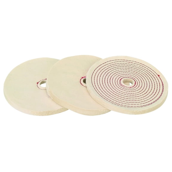 3 Piece 8" Buffing Wheel Assortment