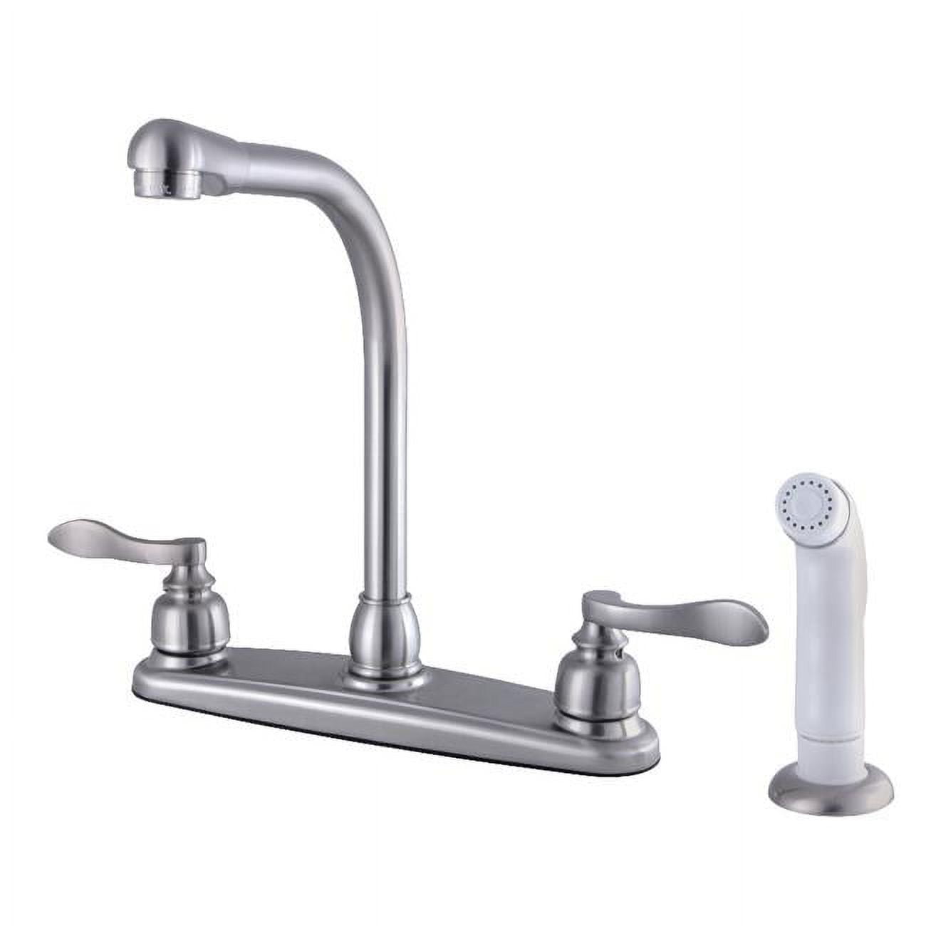 8 in. Center High-Arch Kitchen Faucet, Brushed Nickel - Walmart.com