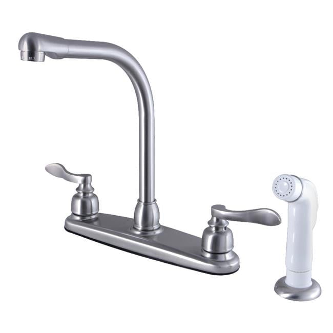 8 in. Center High-Arch Kitchen Faucet, Brushed Nickel - Walmart.com