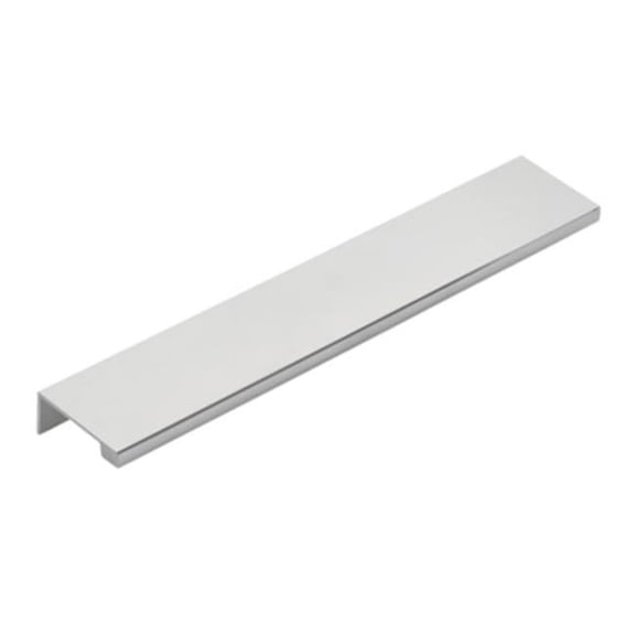 8 in. Center to Center Cabinet Edge Pull, Satin Nickel