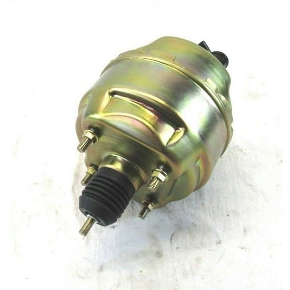 8 in. Dual Diaphragm Bendix Style Brake Booster, Zinc