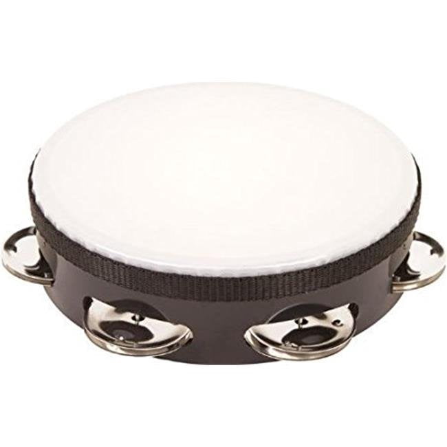 8 in. Economy Tambourine with Single Pairs of Jingles Drum Head