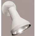 thumbnail image 1 of 8-in Flood Light Exterior PAR38 w/ Adjustable Swivel White Finish, 1 of 4