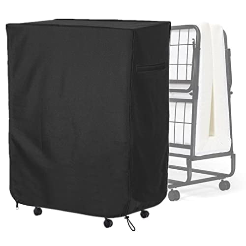 JKXTDKS 8 in Folding Bed Cover Twin, Adjustable Rollaway Bed Cover, Cover for Foldable Bed, Waterproof and Dustproof, with Zipper and Elastic Drawstring
