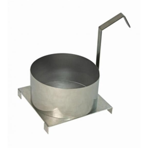 8 in. Funnel Cake Mold Ring with Base Plate