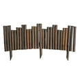 thumbnail image 1 of 8 in. H x 23 ft. L Backyard X-Scapes Caramel Brown Bamboo Garden Edging for Landscaping (12-Pack), 1 of 5