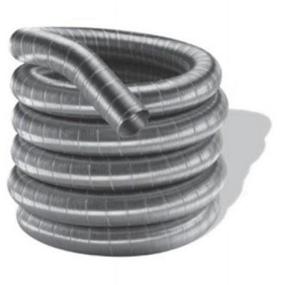 8 in. I.D DuraFlex AL Flexible Liner Chimney Pipe - Double Wall - 35 ft. Flex Pipe