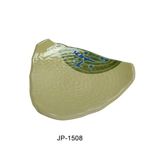 8 in. Japanese Triangle Sushi Plate - Melamine, Multi Color - Pack of 24