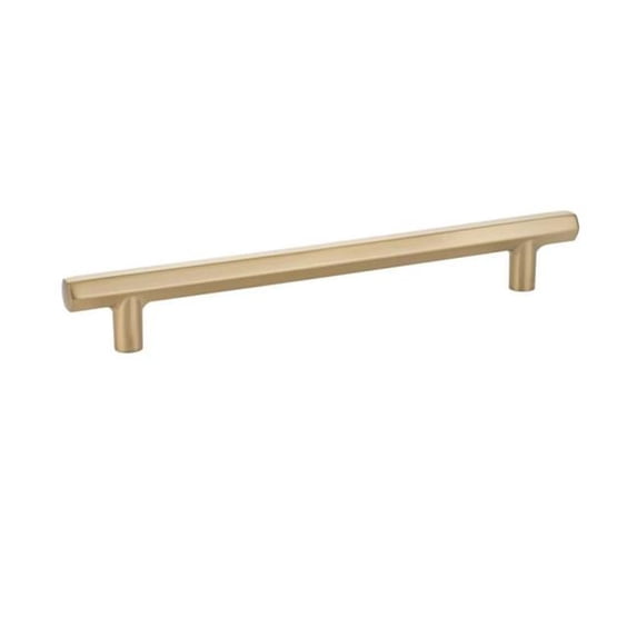 8 in. Mod Hex Pull, Satin Brass