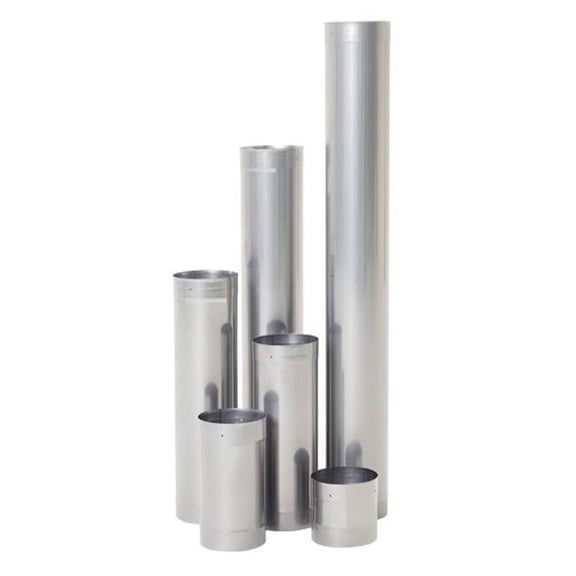 8 in. Rhino Rigid Stainless Steel 304L Telescoping Chimney Liner