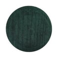 thumbnail image 1 of 8 in. Round Chenille Reversible Rug - Emerald, 1 of 1