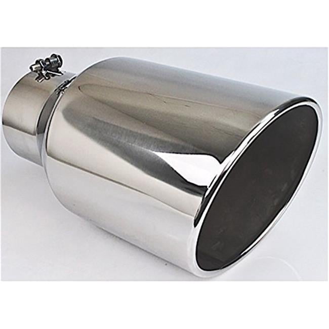 5 IN X 6OUT X 15L POLISHED STAINLESS DIESEL EXHAUST TIP FORD CHEVY Dodge 276738529360