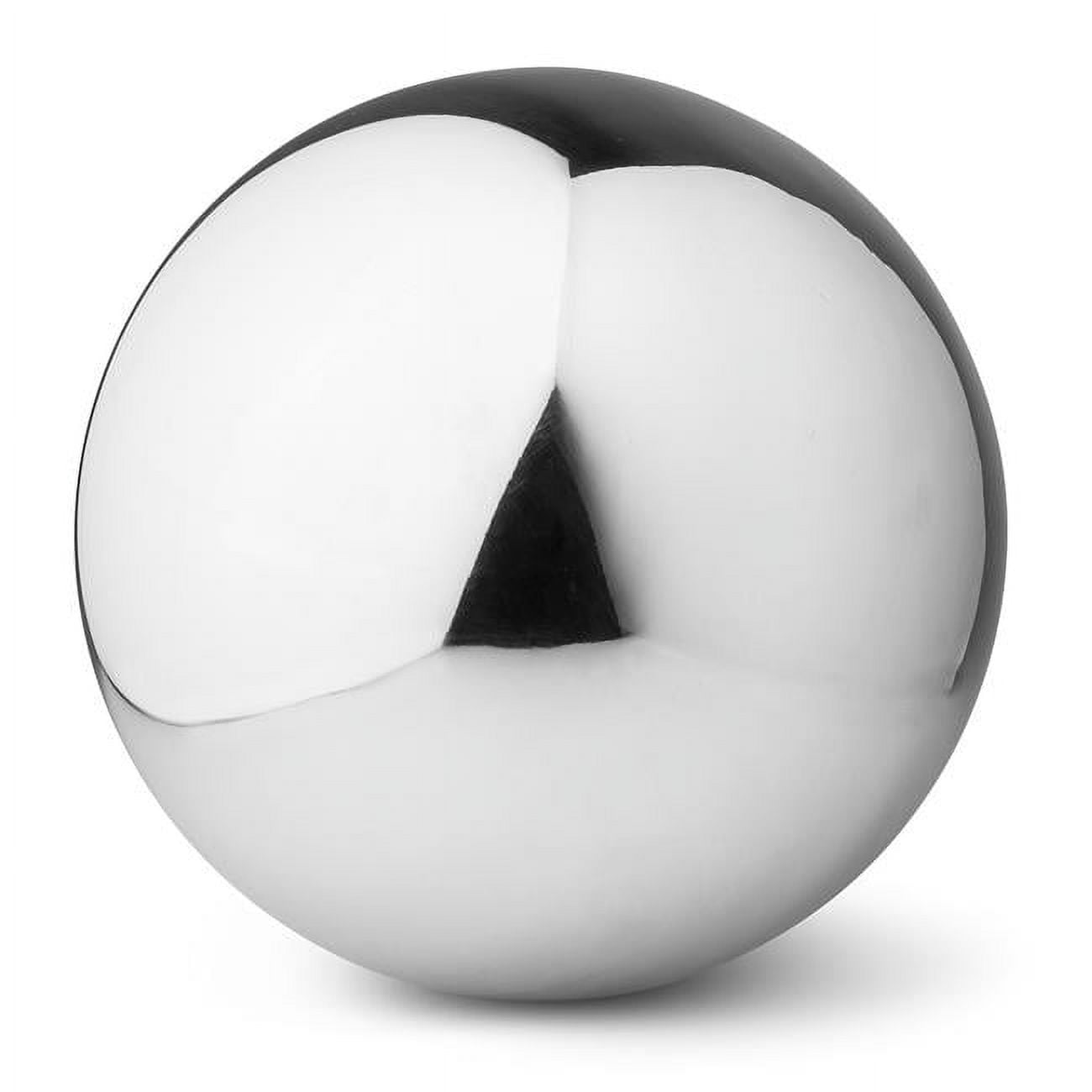 8 in. Stainless Steel Decorative Ball, Large