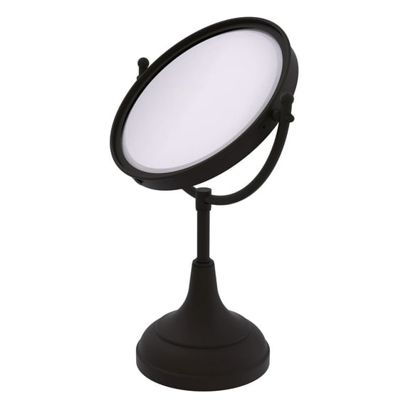 8-in Vanity Top Make-Up Mirror 3X Magnification in Oil Rubbed Bronze