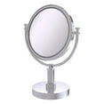 thumbnail image 1 of 8-in Vanity Top Make-Up Mirror 3X Magnification in Satin Chrome, 1 of 5