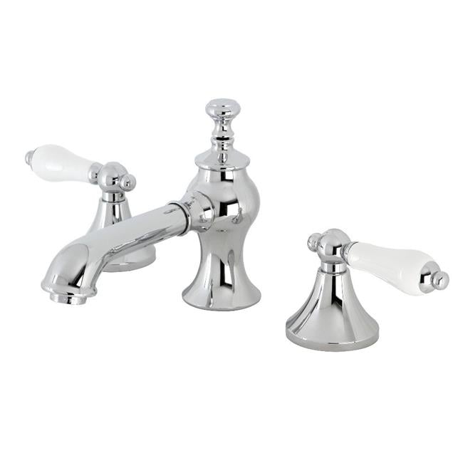 8 in. Vintage Widespread Bathroom Faucet, Polished Chrome - Walmart.com