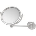 thumbnail image 1 of 8-in Wall Mounted Make-Up Mirror 3X Magnification in Satin Chrome, 1 of 5