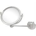thumbnail image 1 of 8-in Wall Mounted Make-Up Mirror 4X Magnification in Polished Chrome, 1 of 11