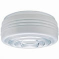 thumbnail image 1 of 8 in. White & Clear Glass Fitter - Pack of 6, 1 of 1